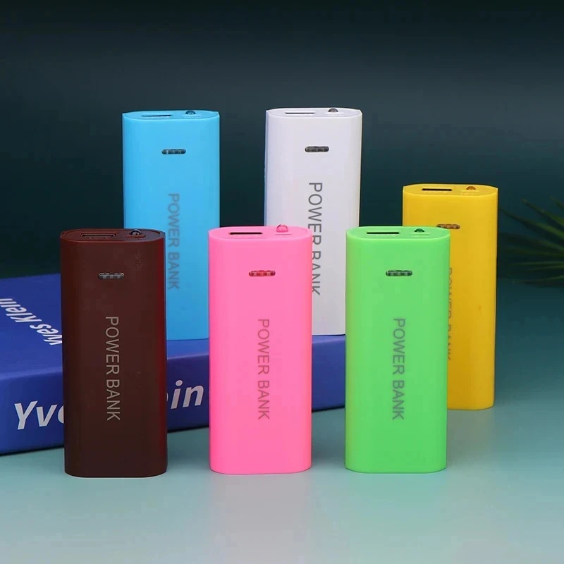 Phone Accessories Organizer - Portable Power Bank Case DIY 2Cell