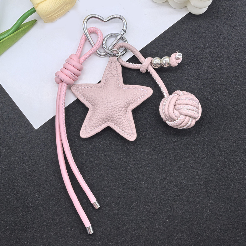 Phone Accessories Highpoint - Braided Rope Bag High-grade Keychain Five-pointed