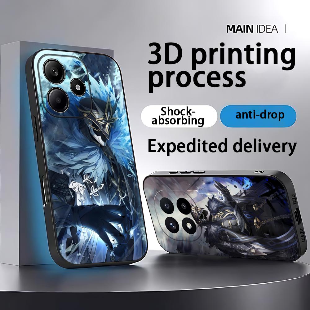 X Phone Accessories - Genshin Impact Capitano Phone Case For