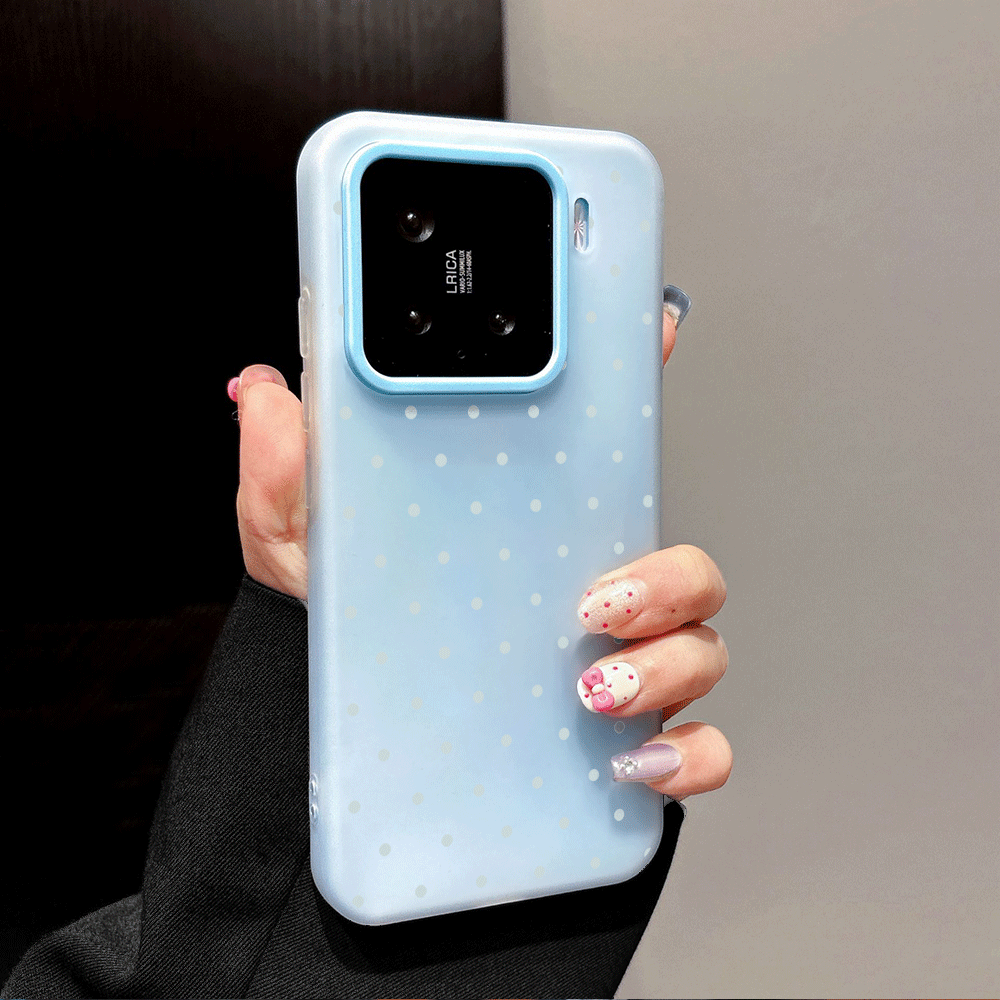Adorable Light Blue Polka Dot  - X Phone Accessories 评论和价格