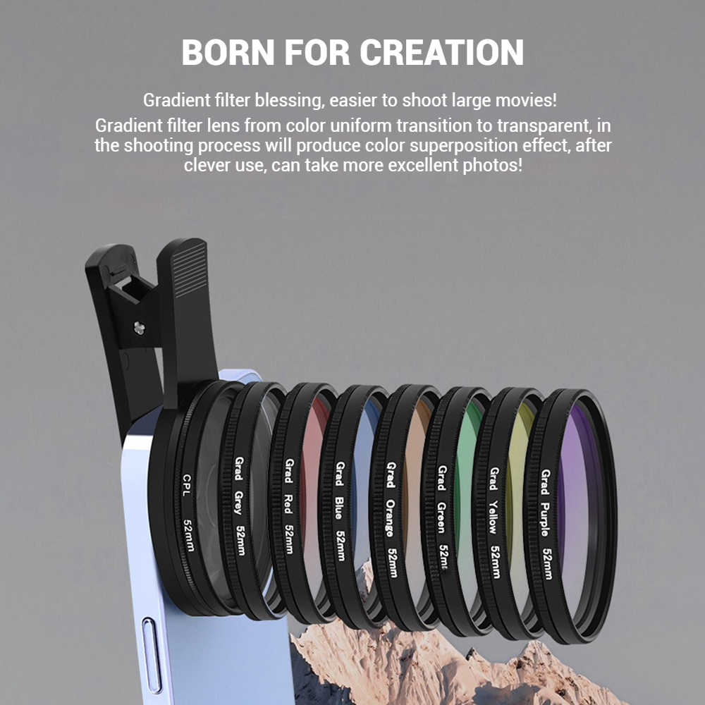 52MM Mobile Phone Lens Univers - Phone Accessories And Gadget 评论和价格