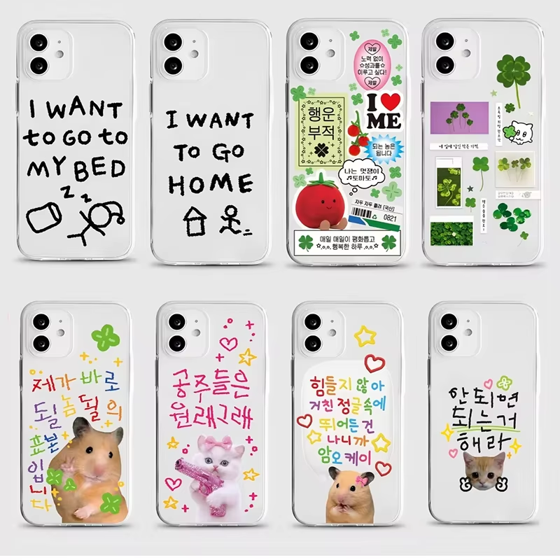 Korean Ins Cute Four Leaf Clov - X Phone Accessories 评论和价格