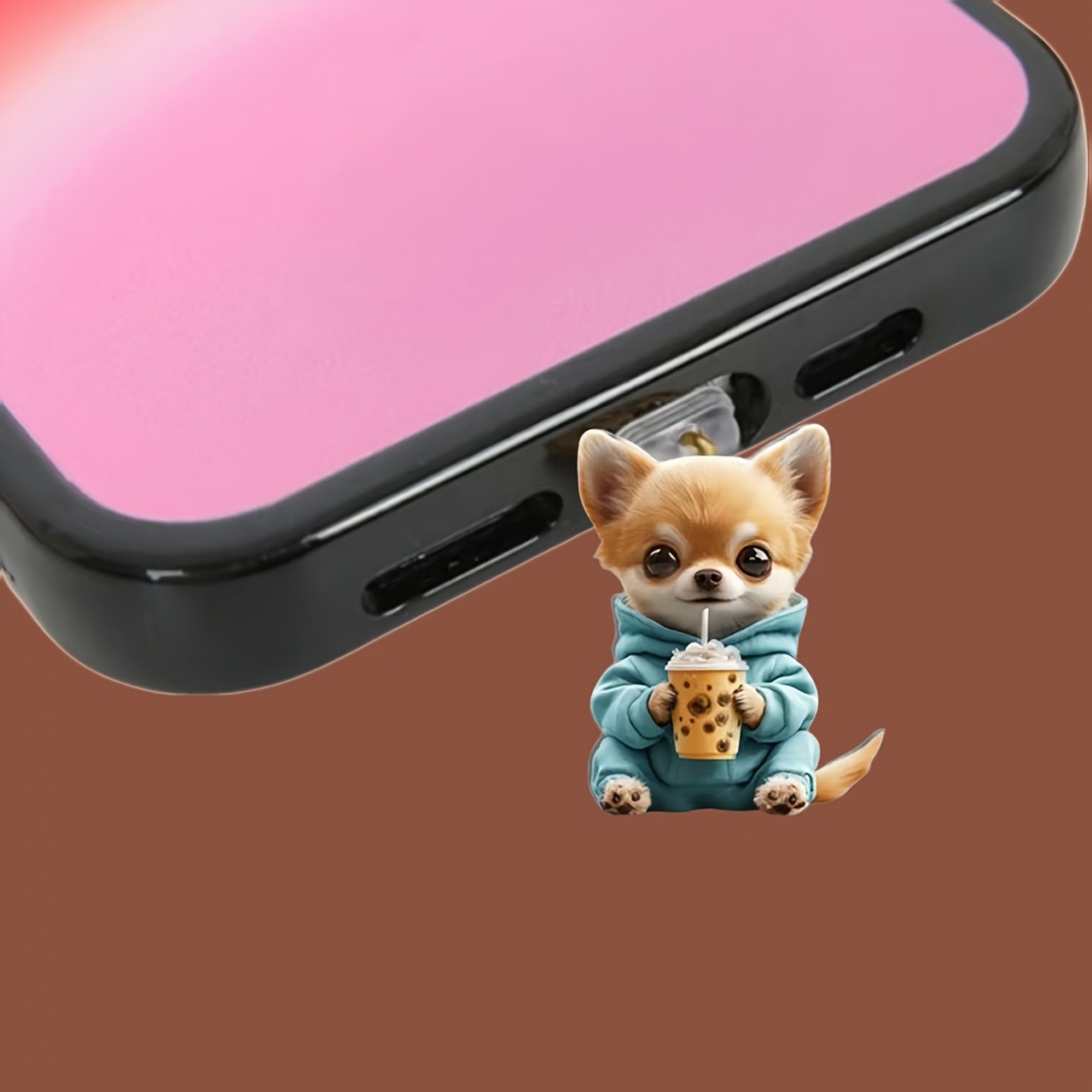 Dog Dust Plug Cartoon Phone Ac - Phone Accessories For Teens 评论和价格