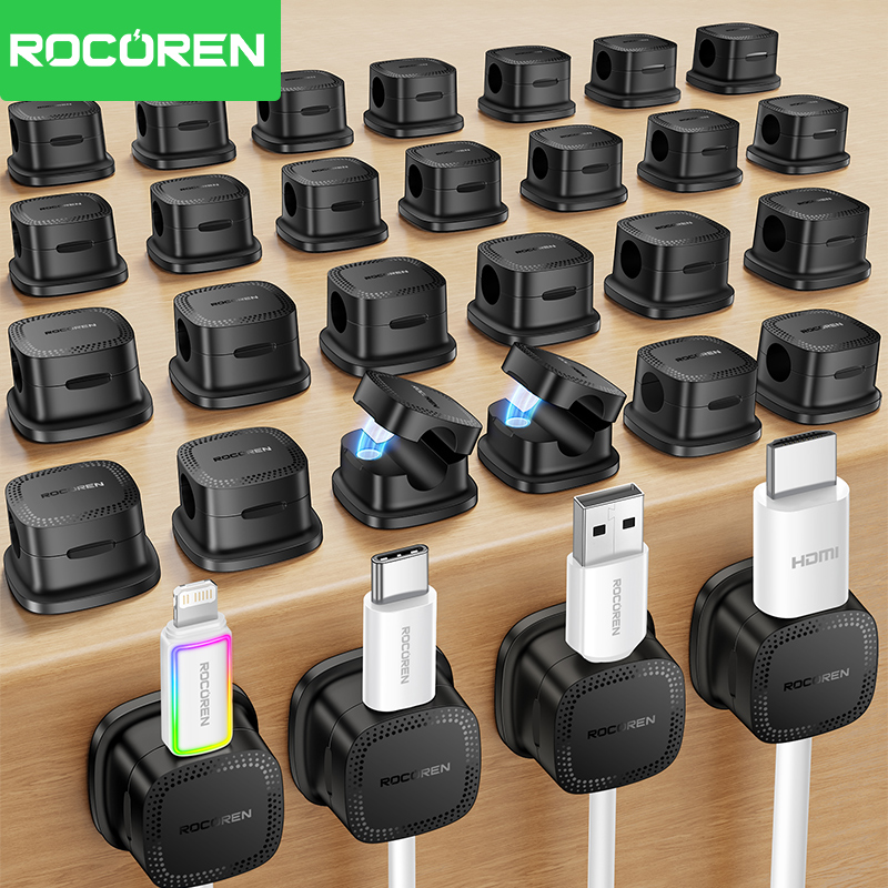 ROCOREN 30PCS Magnetic Cable O - Cable Organizer Magnetic 评论和价格