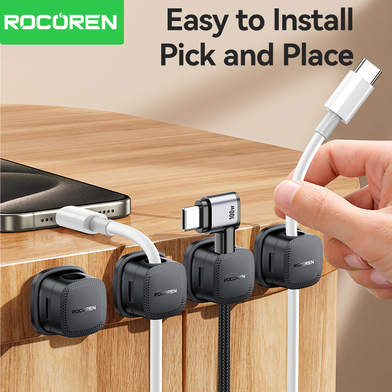 ROCOREN 30PCS Magnetic Cable O - Cable Organizer Magnetic 评论和价格