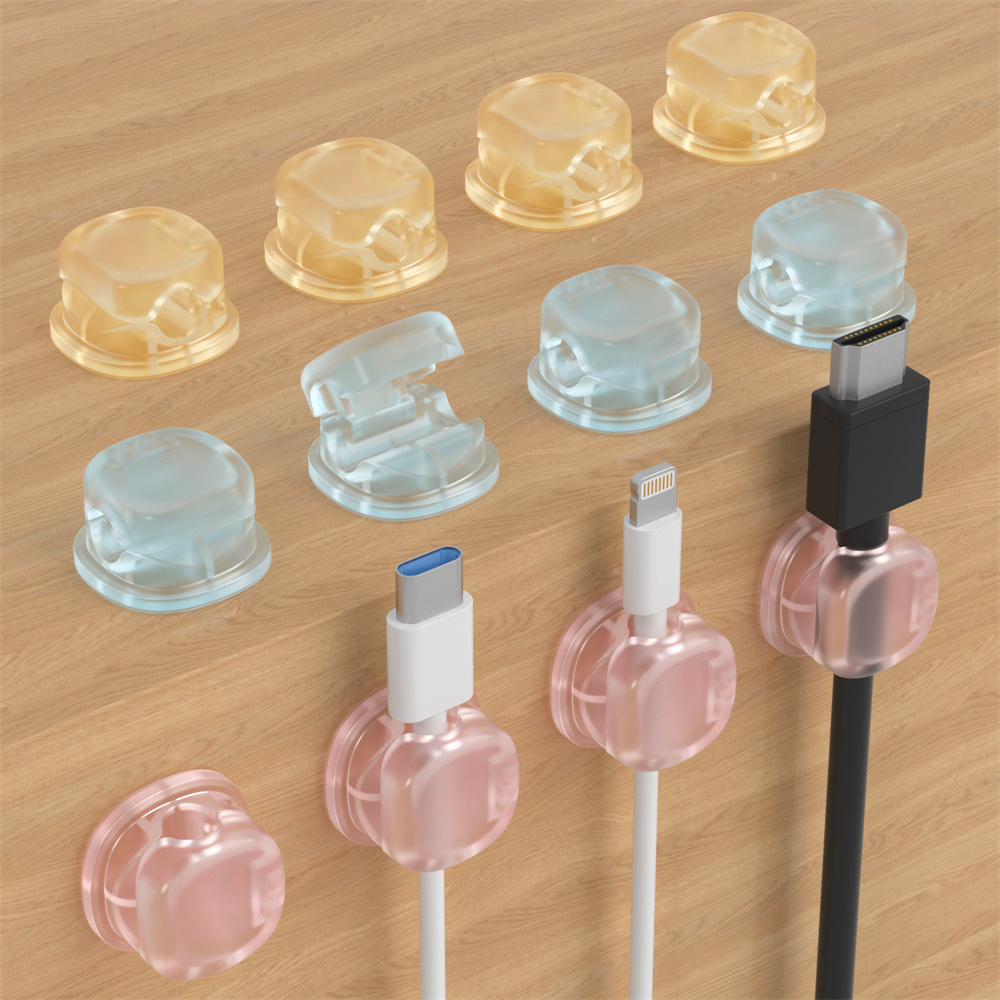 3 Transparent Color Magnetic C - Cable Organizer Magnetic 评论和价格