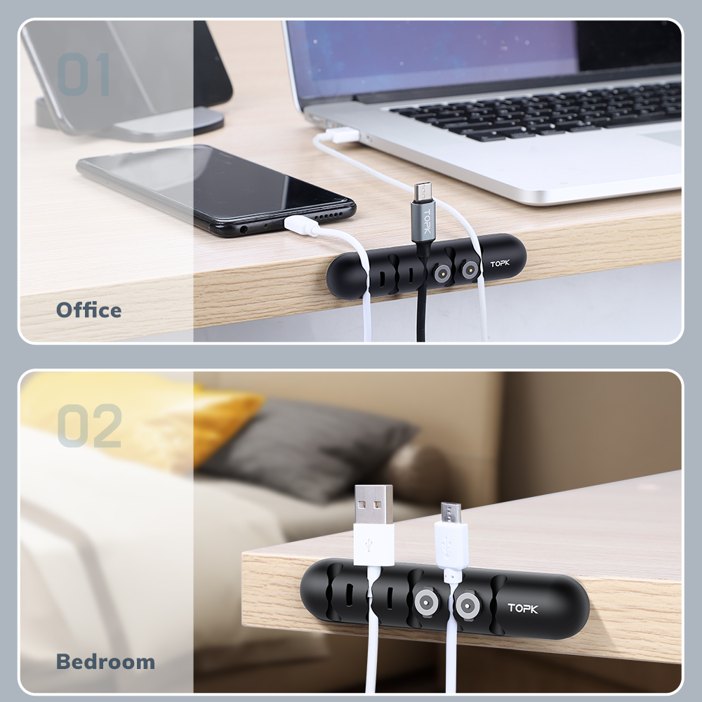 TOPK L35 Cable Organizer & Mag - Cable Organizer Magnetic 评论和价格