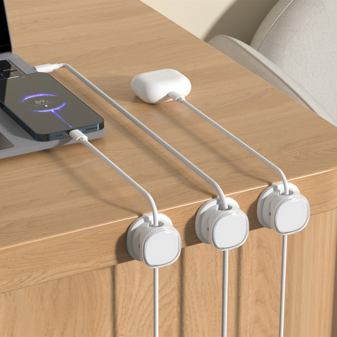 3/6/8/12PCS Magnetic Cable Cli - Cable Organizer Magnetic 评论和价格