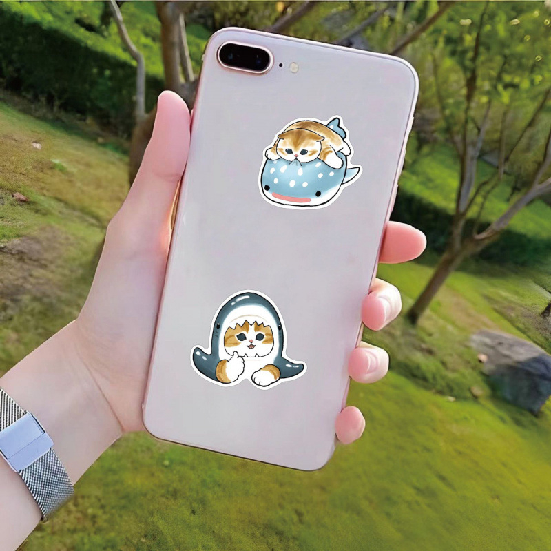 Mofusand Cute Stickers for  Fu - Phone Accessories Quotes 评论和价格
