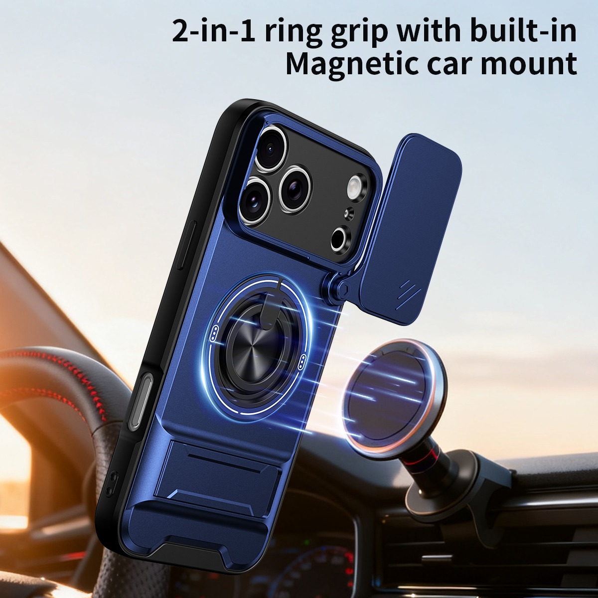 Luxury 360 Rotating Magnetic R - Phone Accessories Popsocket 评论和价格