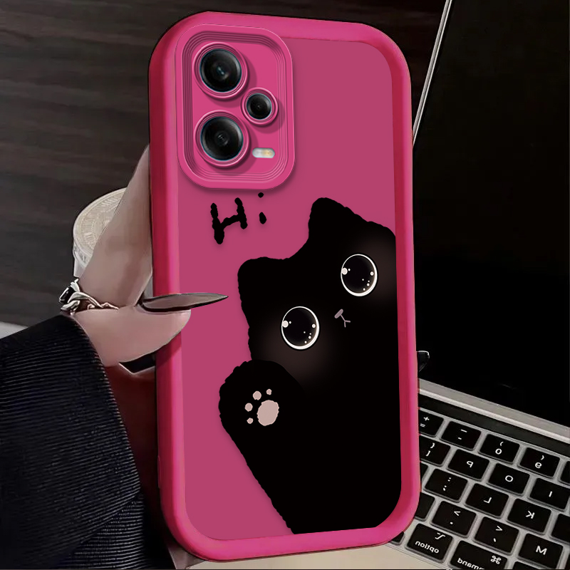 Lovely Big Eyed Cat Phone Case - X Phone Accessories 评论和价格
