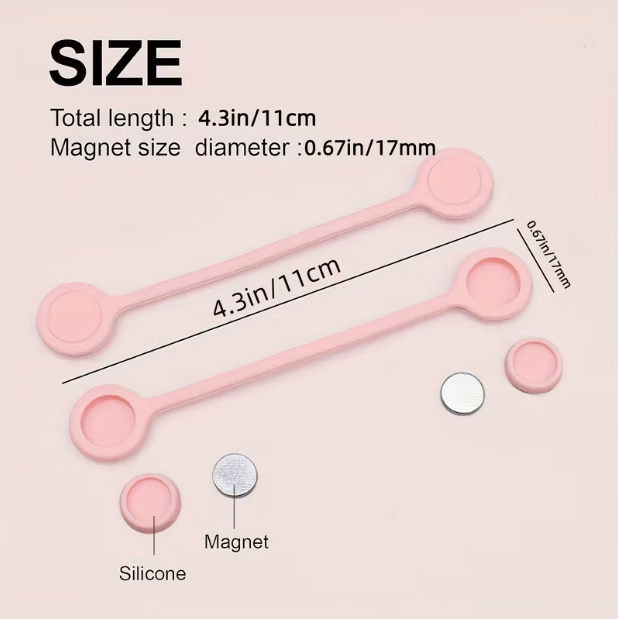 3pcs Magnetic charging cable o - Cable Organizer Magnetic 评论和价格