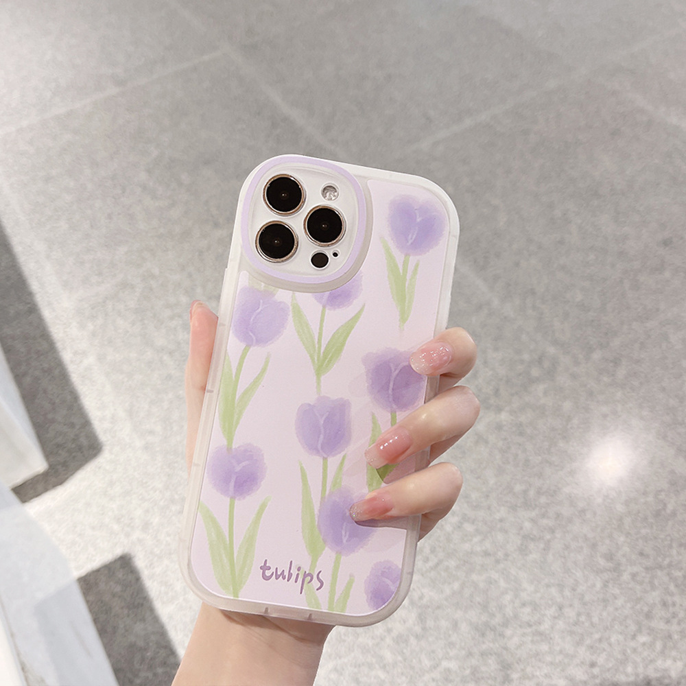 Tulip Flowers Phone Case Wrist - Phone Accessories Quotes 评论和价格