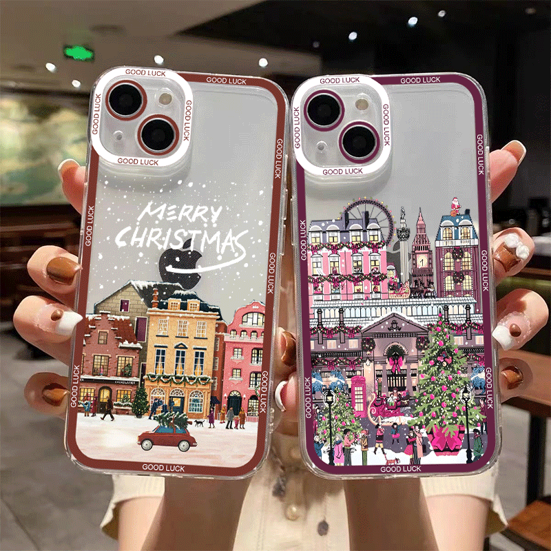 Winter New Year Christmas Stre - X Phone Accessories 评论和价格