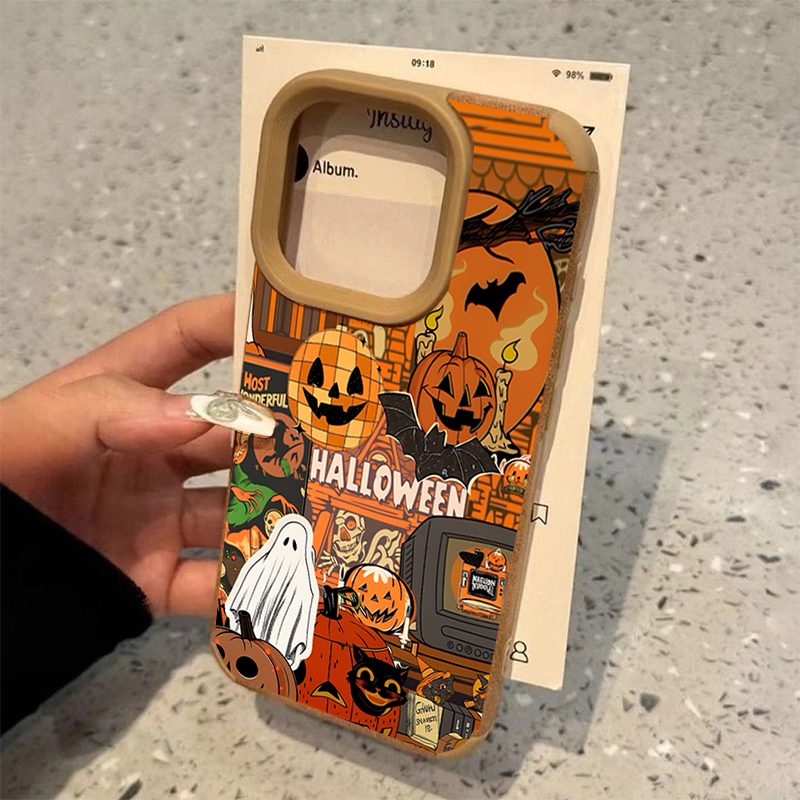 Halloween Pumpkin Type Ghost P - X Phone Accessories 评论和价格