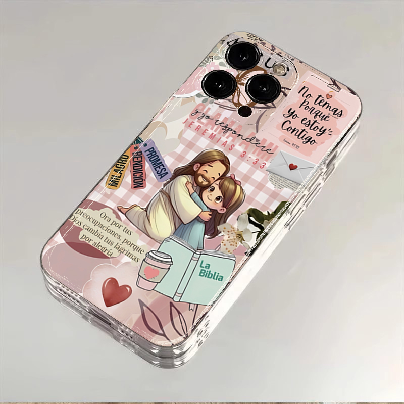 Cartoon Jesus And Me Bible Ver - X Phone Accessories 评论和价格