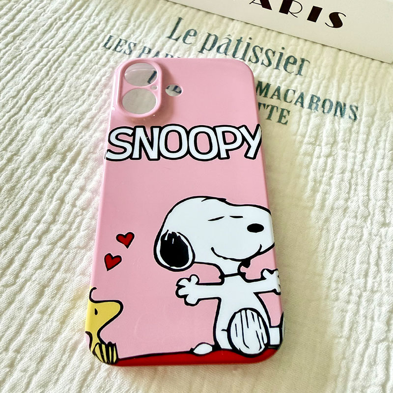 Snoopy Phone Case Kawaii Pink  - Phone Accessories From China 评论和价格