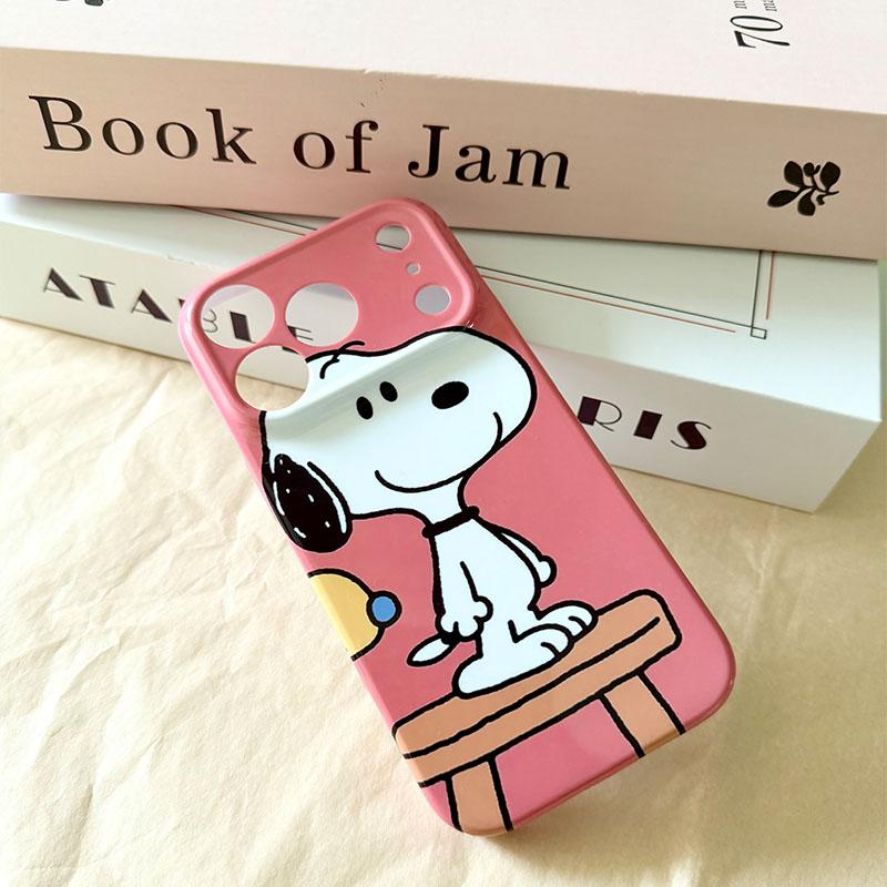 Snoopy Phone Case Kawaii Pink  - Phone Accessories From China 评论和价格