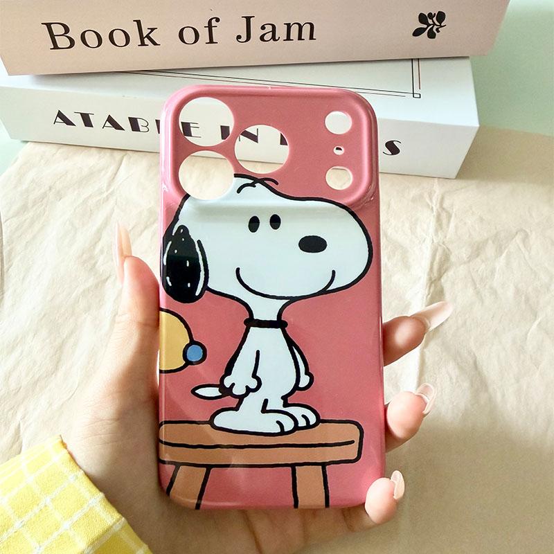 Snoopy Phone Case Kawaii Pink  - Phone Accessories From China 评论和价格