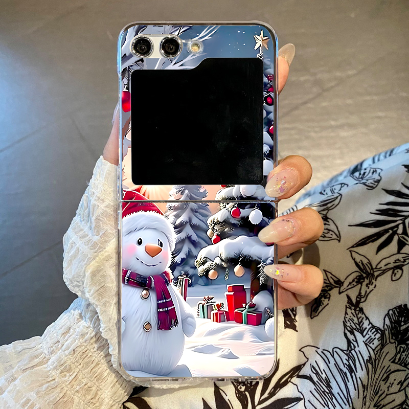 Christmas Snowman Elk Phone Ca - Phone Case Clear 评论和价格