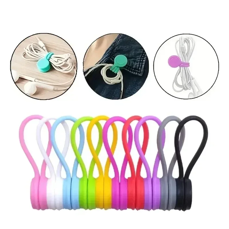 5/3/1PCS Silicone Magnetic Cab - Cable Organizer Magnetic 评论和价格