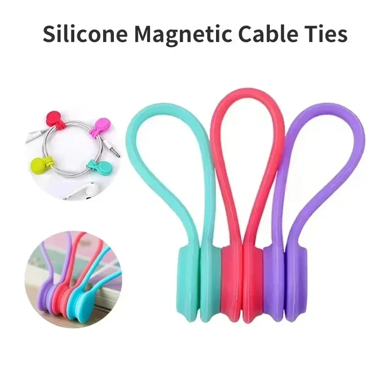 5/3/1PCS Silicone Magnetic Cab - Cable Organizer Magnetic 评论和价格