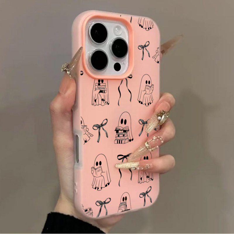 Cute Halloween Book Ghost Bow  - X Phone Accessories 评论和价格