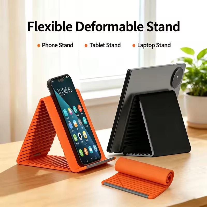Portable Silicone Mobile Phone - Phone Accessories And Gadget 评论和价格