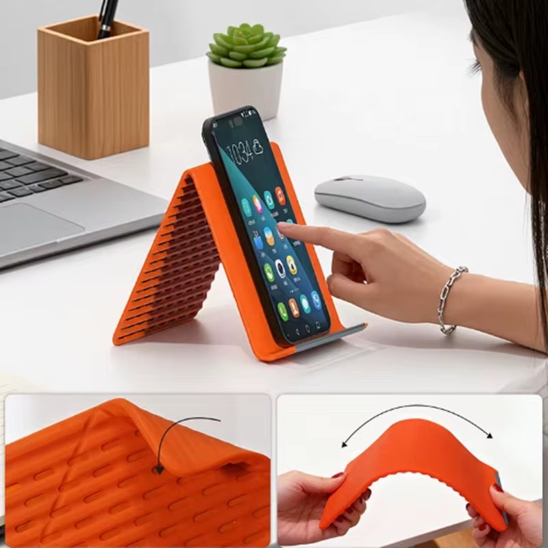 Portable Silicone Mobile Phone - Phone Accessories And Gadget 评论和价格