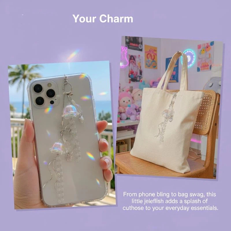 Beaded Phone Lanyard Star Sea  - Phone Accessories For Teens 评论和价格