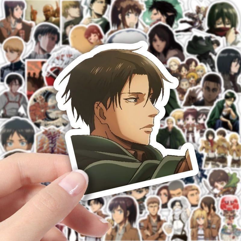 60Pcs Attack on Titan Anime St - Phone Accessories Quotes 评论和价格