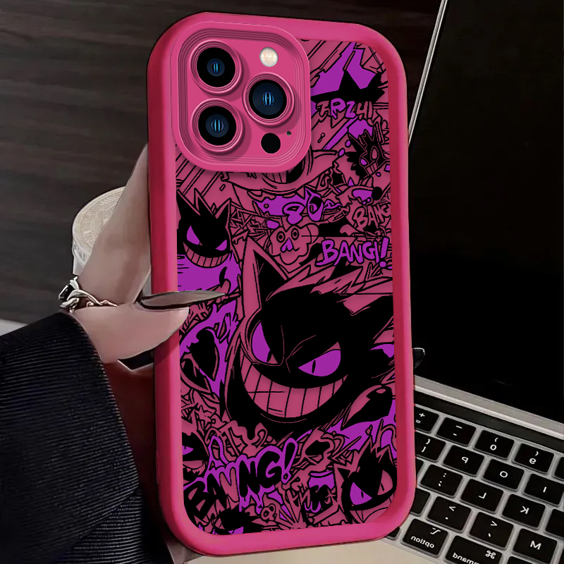 P-Pokemon Gengar Graffiti Phon - X Phone Accessories 评论和价格