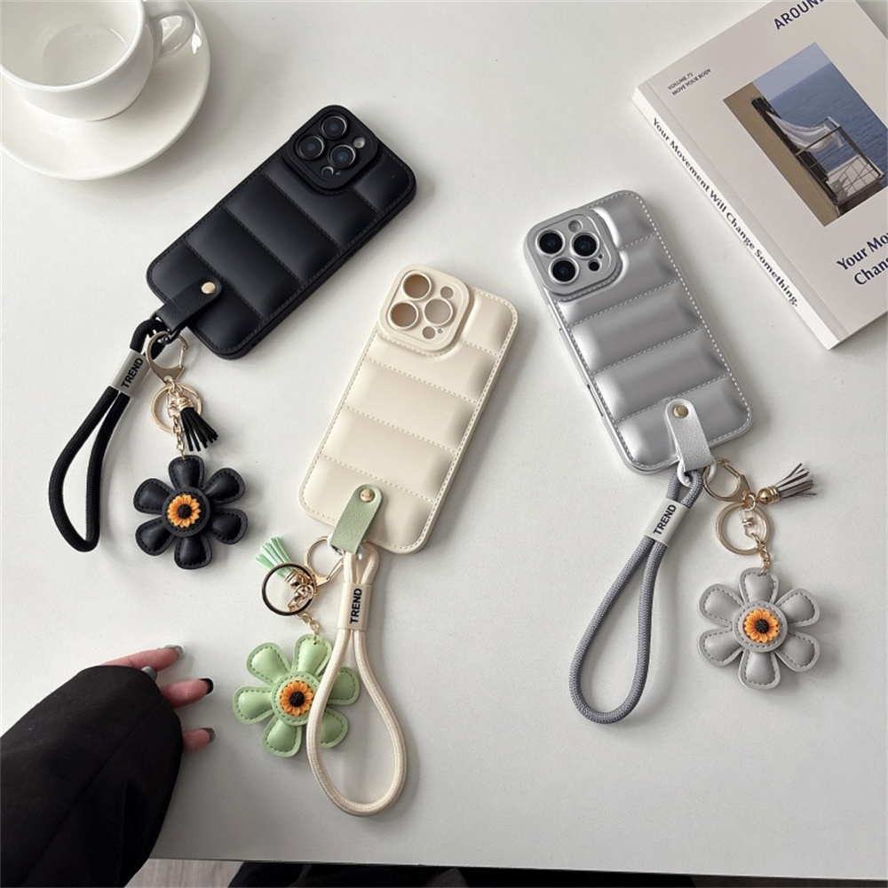 Fashion Down Jacket Lanyard Ph - Phone Accessories Quotes 评论和价格