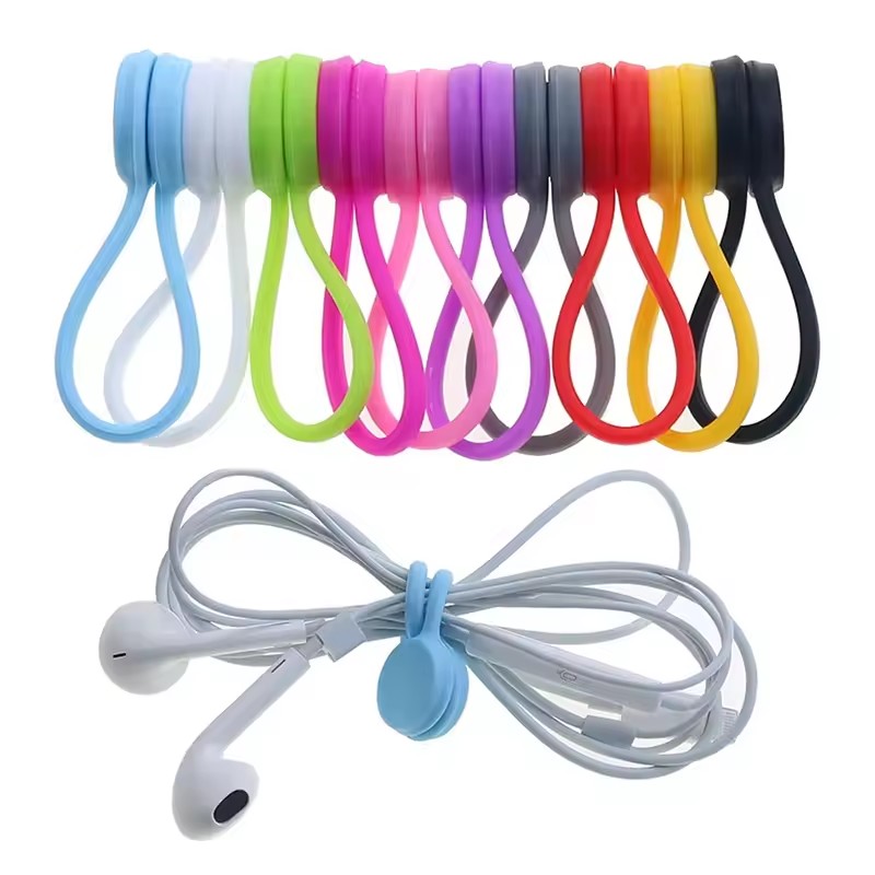 Magnetic Silicone Cable Ties,  - Cable Organizer Magnetic 评论和价格