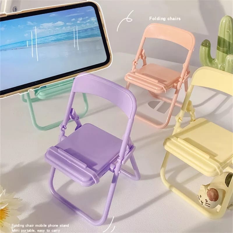 Cute Chair Phone Holder Stand  - Phone Accessories Organizer 评论和价格
