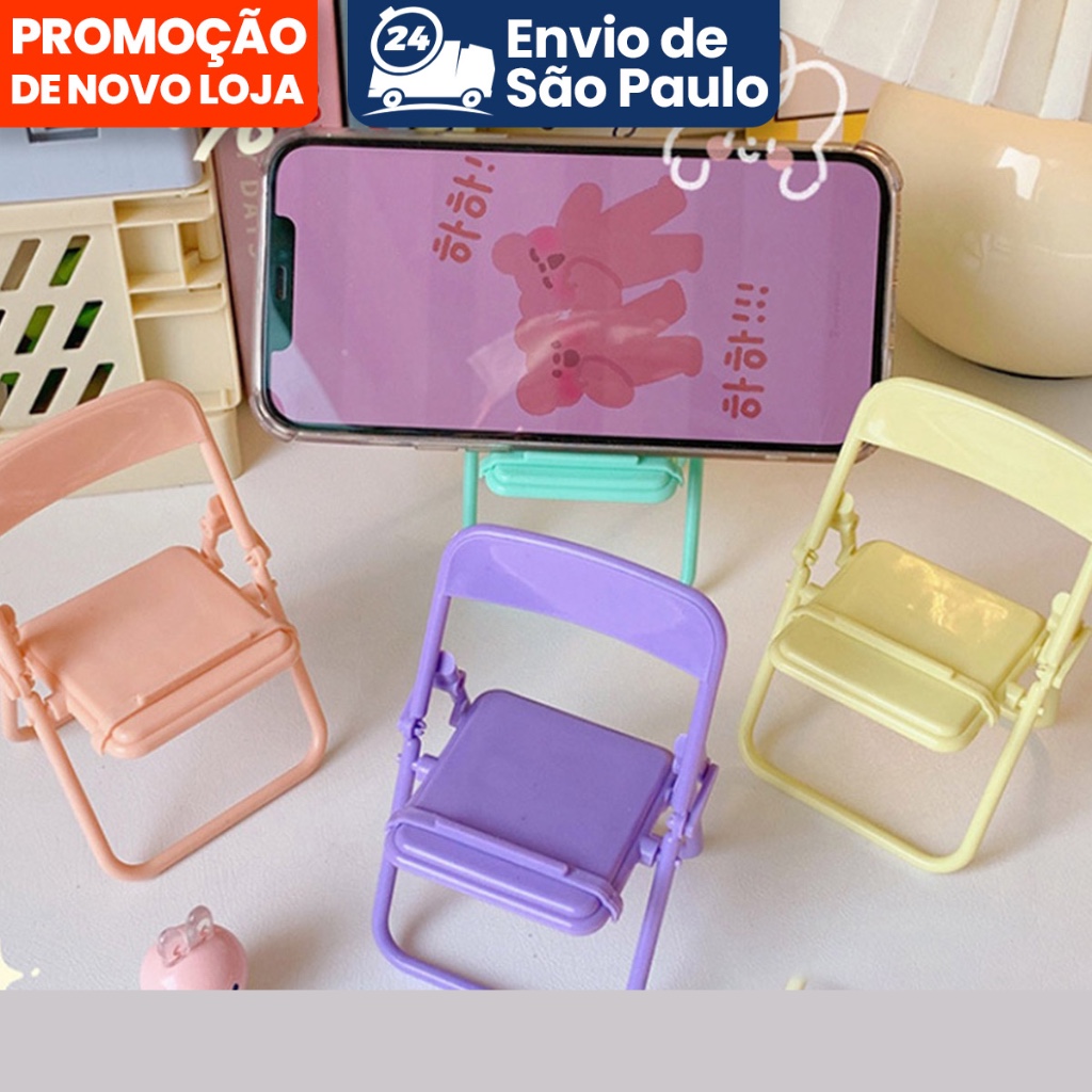 Cute Chair Phone Holder Stand  - Phone Accessories Organizer 评论和价格