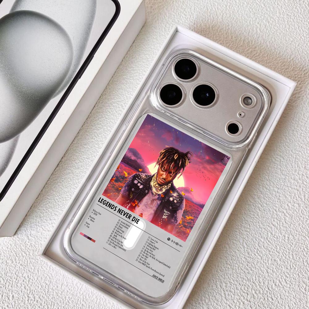 J-Juice WRLD Singer Album Phon - Phone Case Clear 评论和价格