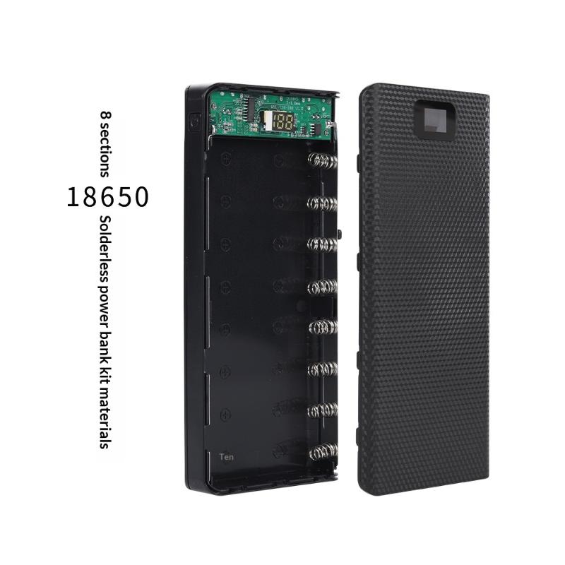 1pc DIY 8*18650 Battery Power  - Phone Accessories Organizer 评论和价格