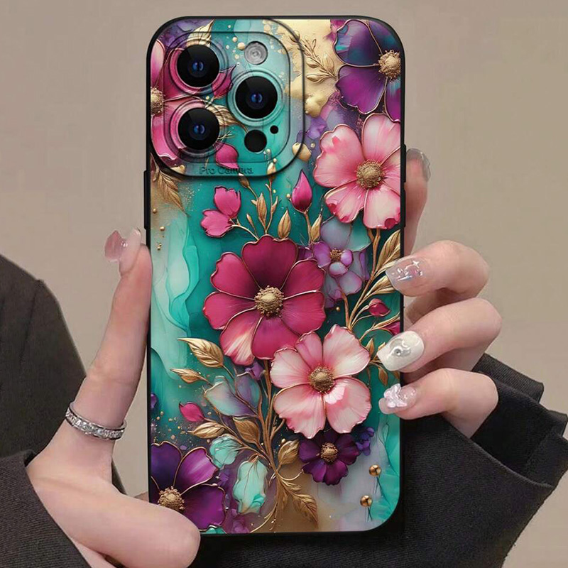 Vintage Floral Pattern Phone C - X Phone Accessories 评论和价格
