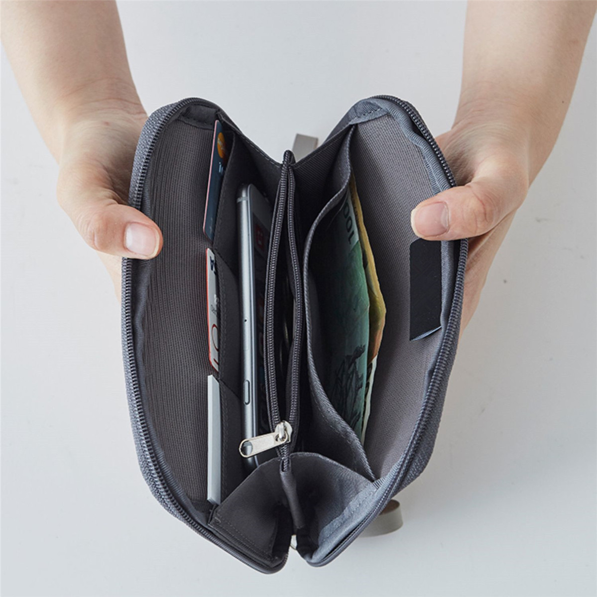 Minimalist Solid Nylon Passpor - Phone Accessories Organizer 评论和价格