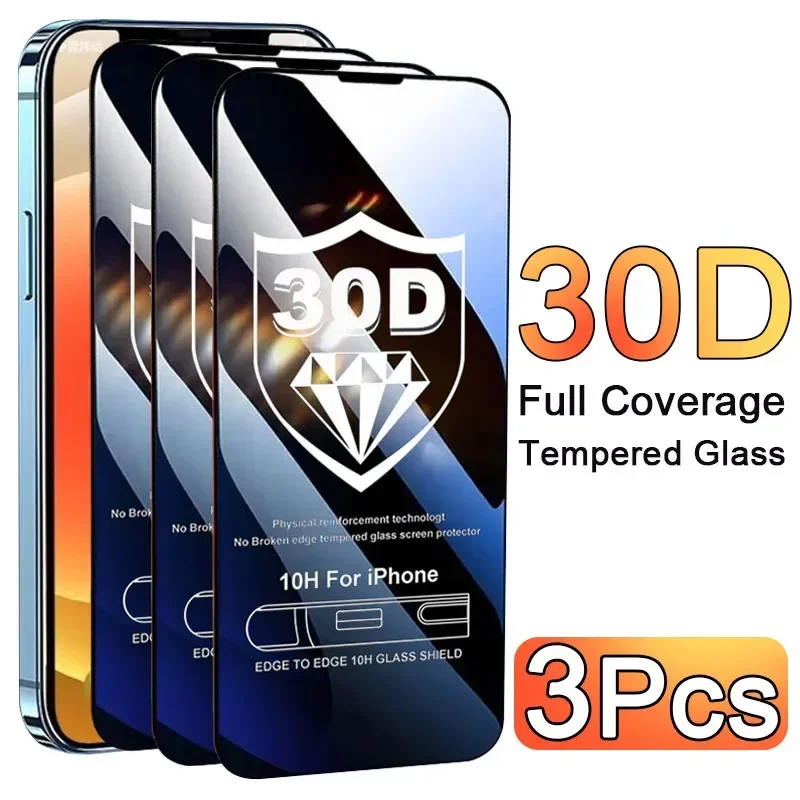 3PCS Glass Protector Phone Cas - Phone Accessories And Gadget 评论和价格