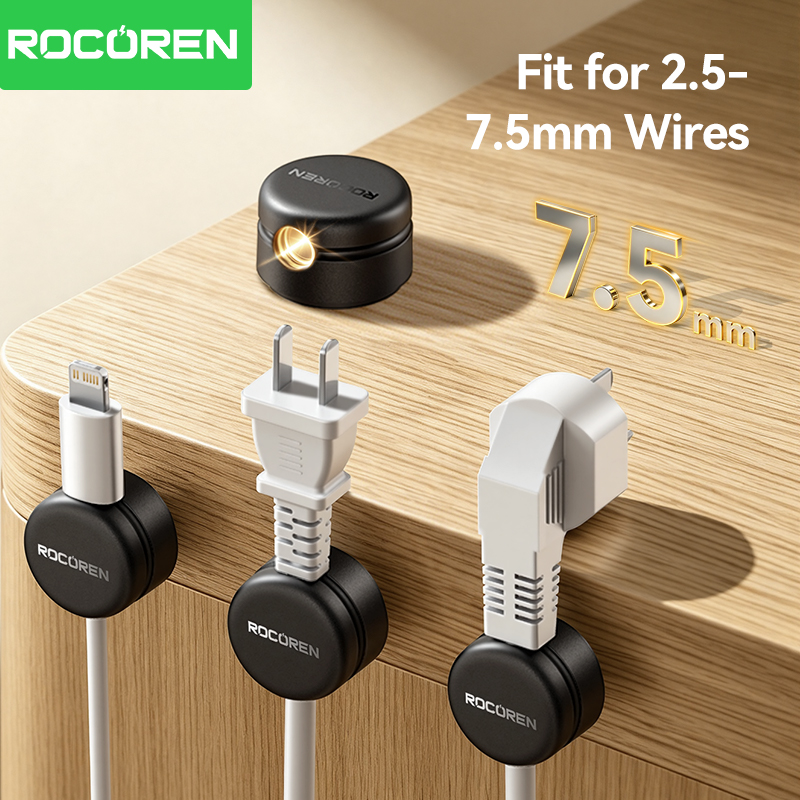 Rocoren Rotating Base Magnetic - Cable Organizer Magnetic 评论和价格