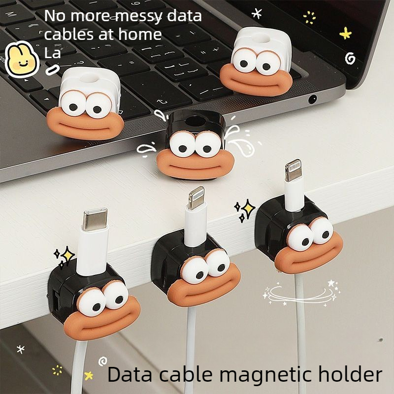 1/5/10pcs Magnetic Cable Clips - Cable Organizer Magnetic 评论和价格