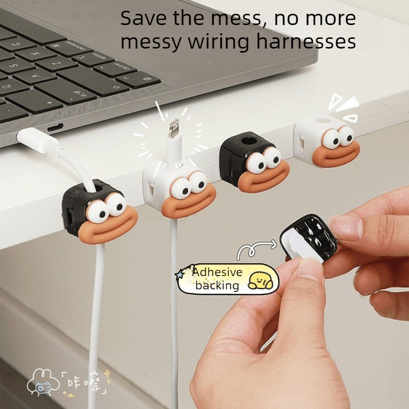 1/5/10pcs Magnetic Cable Clips - Cable Organizer Magnetic 评论和价格