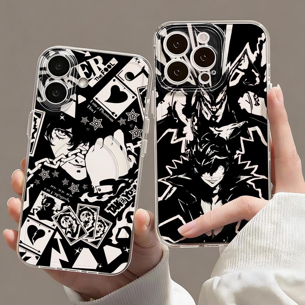 Game P-Persona 5 Phone Case Ma - Phone Case Clear 评论和价格