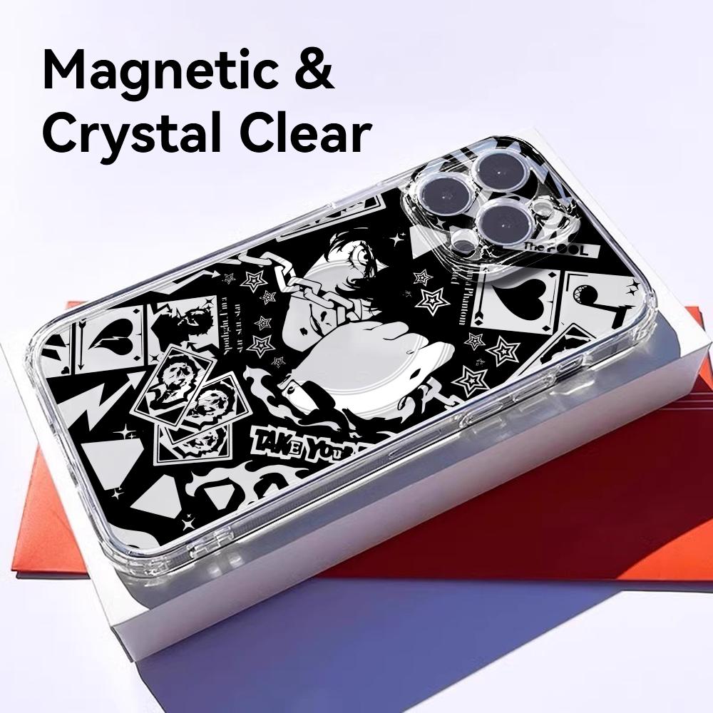 Game P-Persona 5 Phone Case Ma - Phone Case Clear 评论和价格