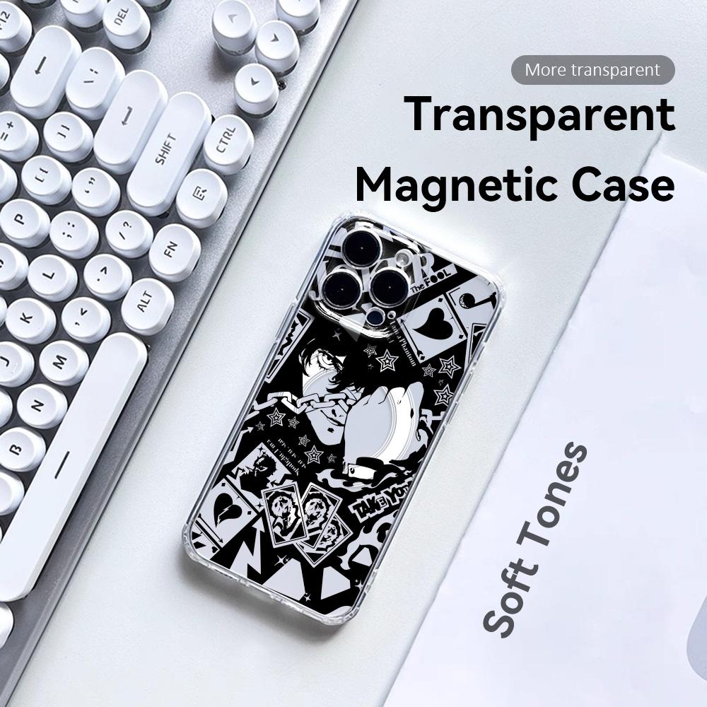 Game P-Persona 5 Phone Case Ma - Phone Case Clear 评论和价格