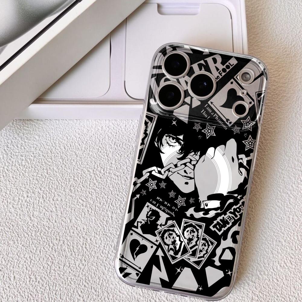 Game P-Persona 5 Phone Case Ma - Phone Case Clear 评论和价格