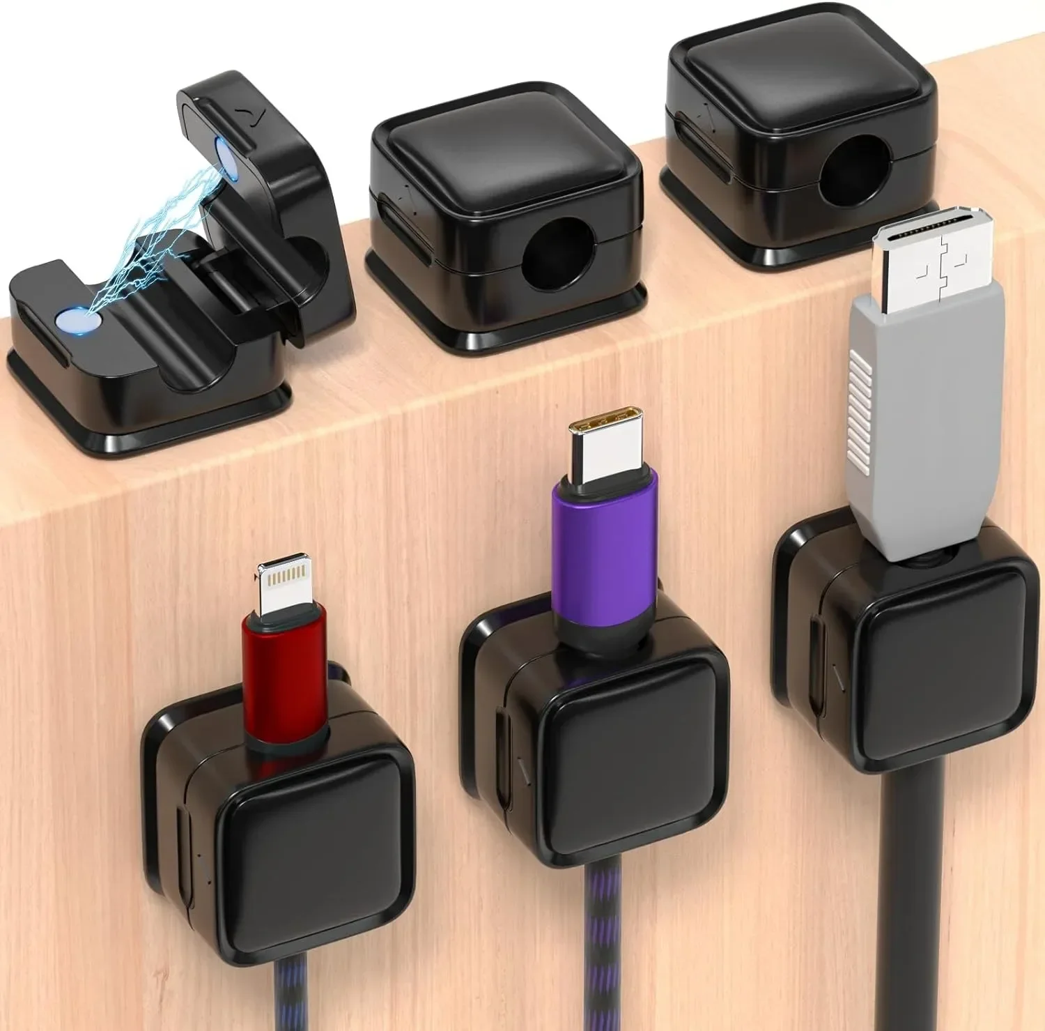 Mini Cable Organizer Holder Ma - Cable Organizer Magnetic 评论和价格