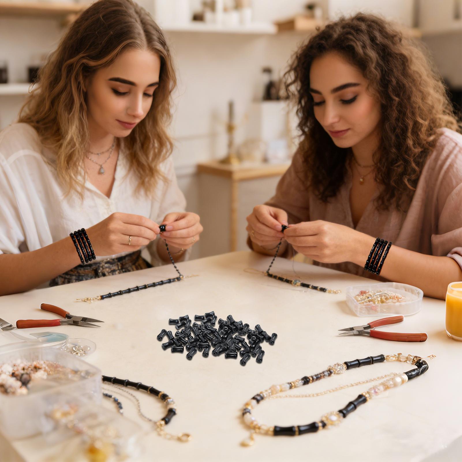 Glass Beads 50 Pieces Jewelry  - Phone Accessories For Teens 评论和价格